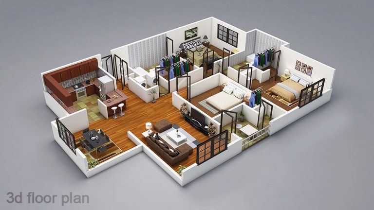 3d Floor Plans online