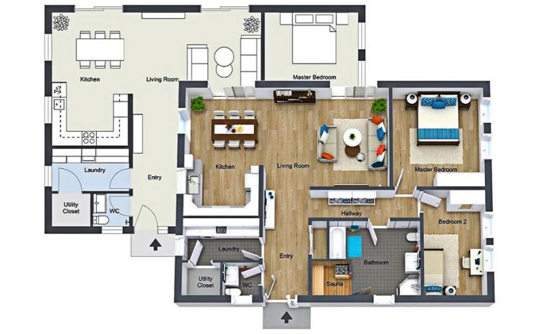 best 3d floor plan for 2020, Design a 3d Floor Plan, 3d building plans