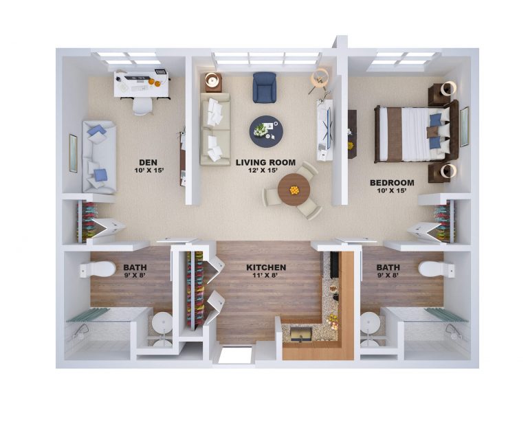 buy a 3d floor plan model