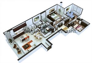 How to design a high-quality 3D apartment floor plans